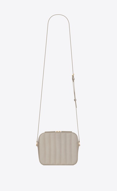 Vicky camera bag in quilted lambskin